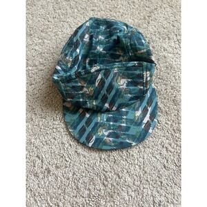 TRUTH - Vintage Kestrel Falcon Teal 5 Panel Snapback Flatbill Hat Cap